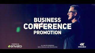 Colorful Event Promotion // Business Conference Opener - After Effects Template