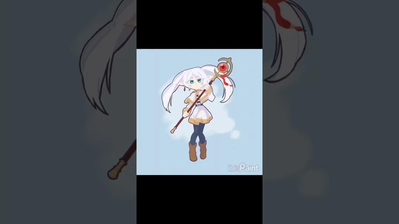 フリーレン模写(?)してみた!#イラスト #イラストメイキング #フリーレン #アニメ #絵