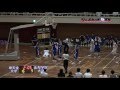 関東大学女子バスケ2015入替戦、順天堂大学vs山梨学院大学