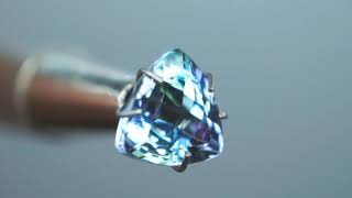 MULTICOLOUR GEMSTONE! 2.1 CT  Violet, Gray, & Green Tanzanite