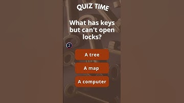 Quiz: What has keys but can