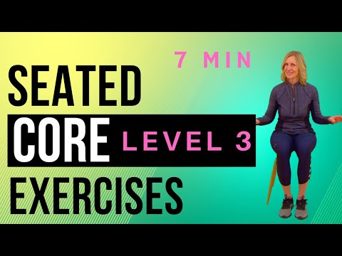Seated Core Exercises for Seniors & Beginners | Level 3