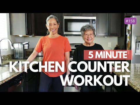 5 Minute Kitchen Counter Workout | Simple Exercises for Seniors