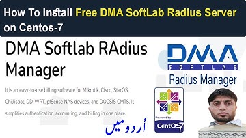 How To Install Free DMA Soft Lab Radius Server on Centos-7