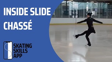 Skating Skills App: Inside Slide Chassé Pattern