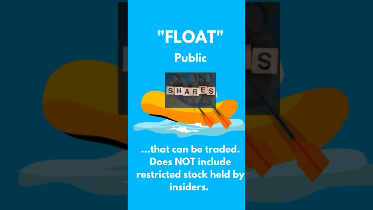 What Does Float Mean When Investing investing stockmarket YouTube What Does Float Mean When Investing investing stockmarket YouTube
