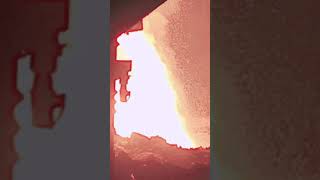 Furnace Blast... ☠️🧶 #shorts #steelplant #furnaceblast