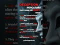 5 Signs Someone Is Deceiving You Right Now | Dark Psychology #shorts #darkpsychology #facts