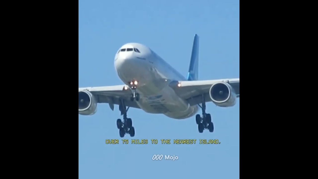 This Plane Ran Out Of Fuel Over The Ocean 