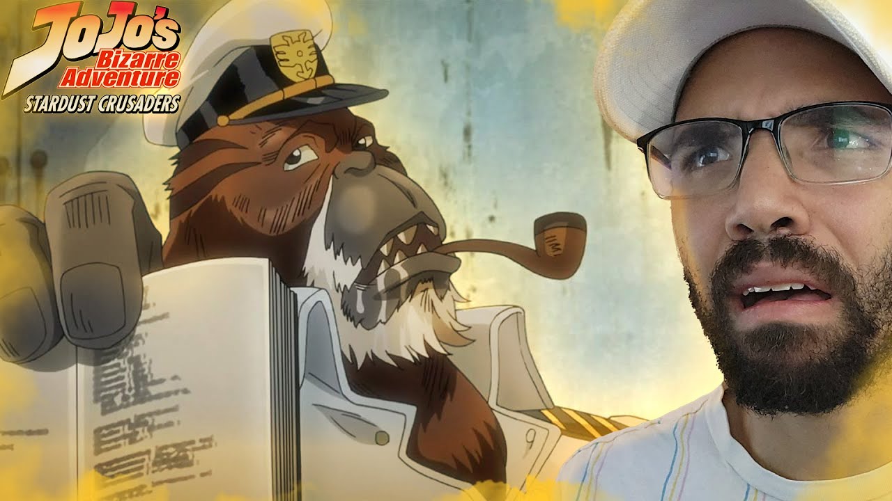 UNCOMFORTABLE MONKEY Business! | JJBA Stardust Crusaders Ep.7 REACTION ...