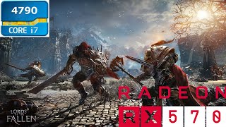 i7 4790k搭載 RX570 ゲームPC Lords of the Fallen RX 570(I7-4790) - YouTube