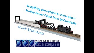 Motive Power Depot from DCCconcepts | Quick Start Video