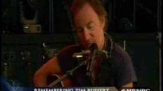 Video thumbnail of "Thunder Road - Tim Russert Memorial"