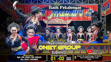 JAIPONGAN ONET GROUP MAMAH CABE RAWIT SUBANG - LAGU BATIK PEKALONGAN.