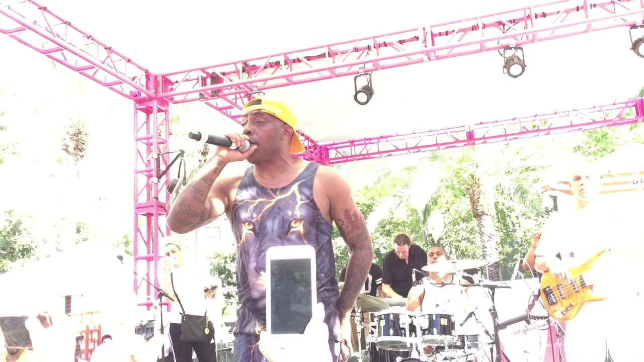 Coolio live in concert at Flamingo Pool Las Vegas