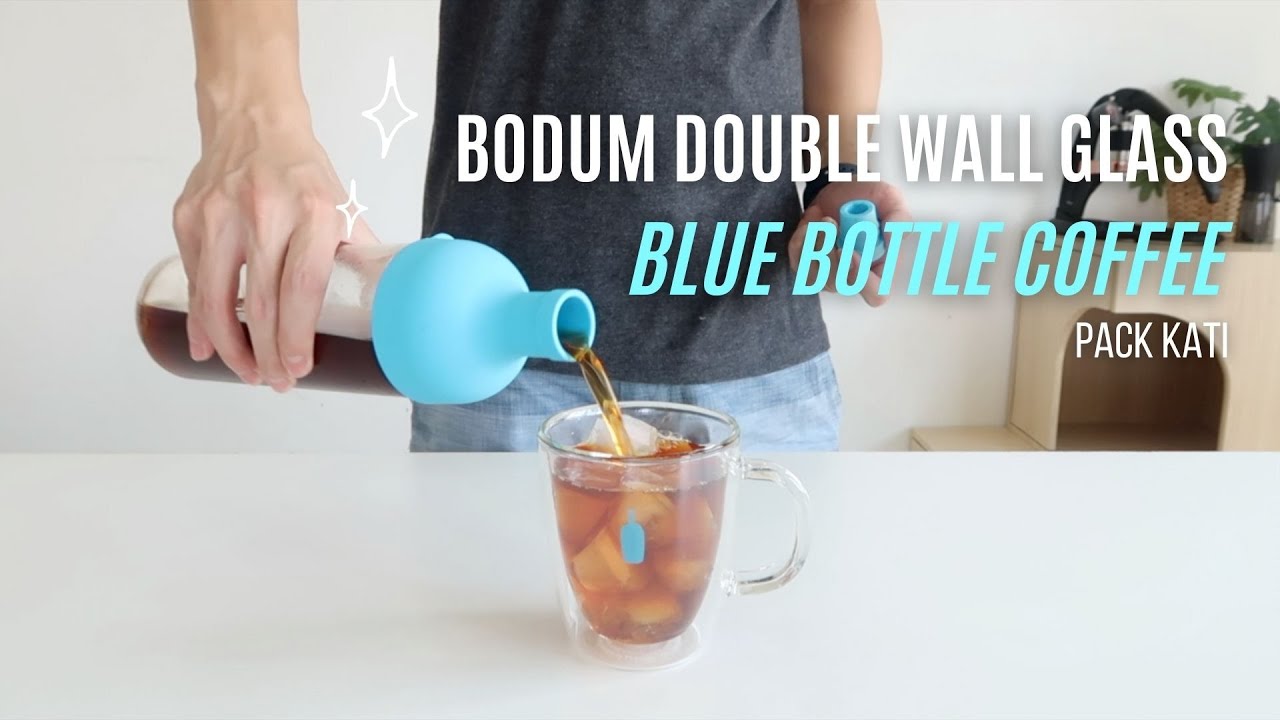 Double Wall Mug, Blue | Poketo