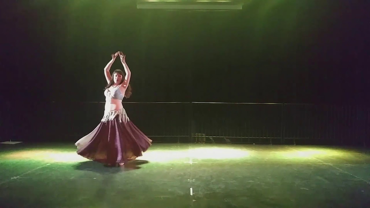 Zeïna Vintage Belly Dance with Finger Cymbals YouTube