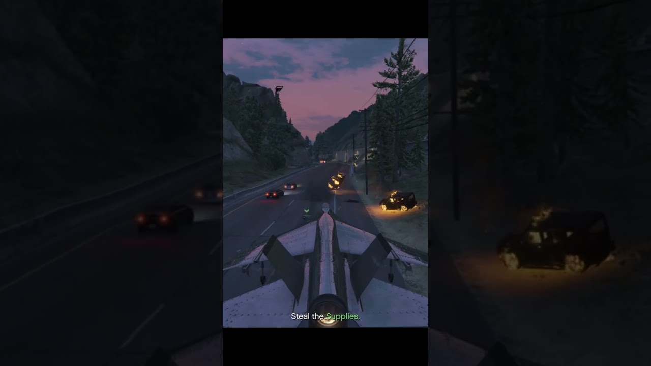 This is how resupply missions was done in the old days / GTA V Online