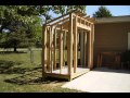 How To Build a Lean-To Style Storage Shed