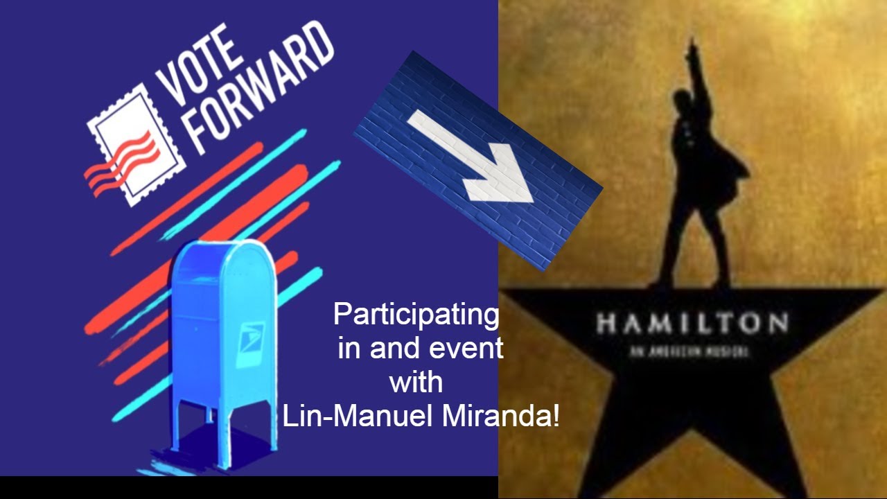 Get Out The Vote With Lin Manuel Miranda and I! YouTube