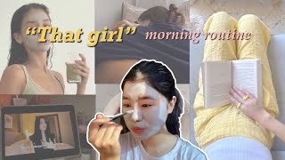 Trying “That girl” routine for a day🧘‍♀️🛀🫧 *realistic vlog* (not so aesthetic)