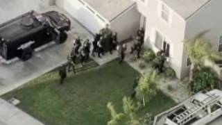 LAPD SWAT Storms House