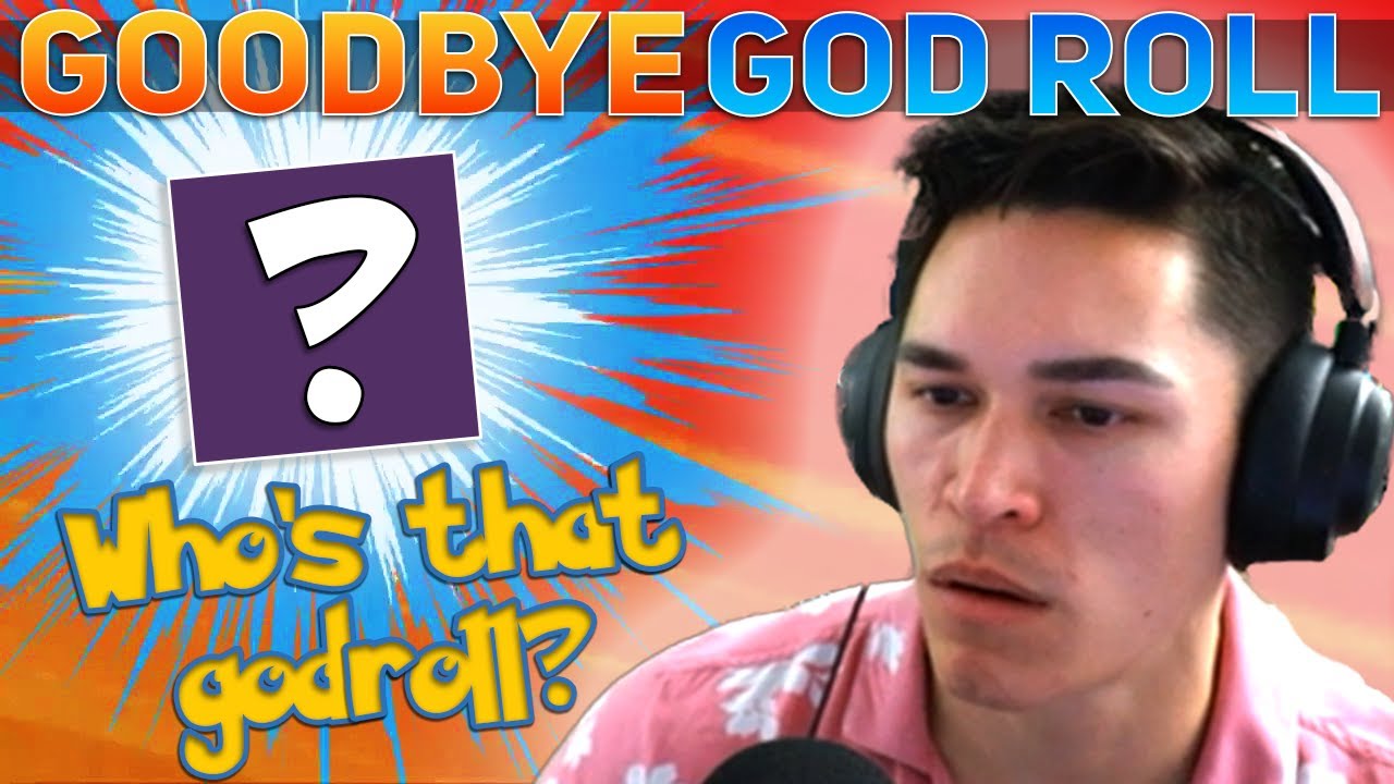 Twitch Chat Forced Me to DELETE Another God Roll