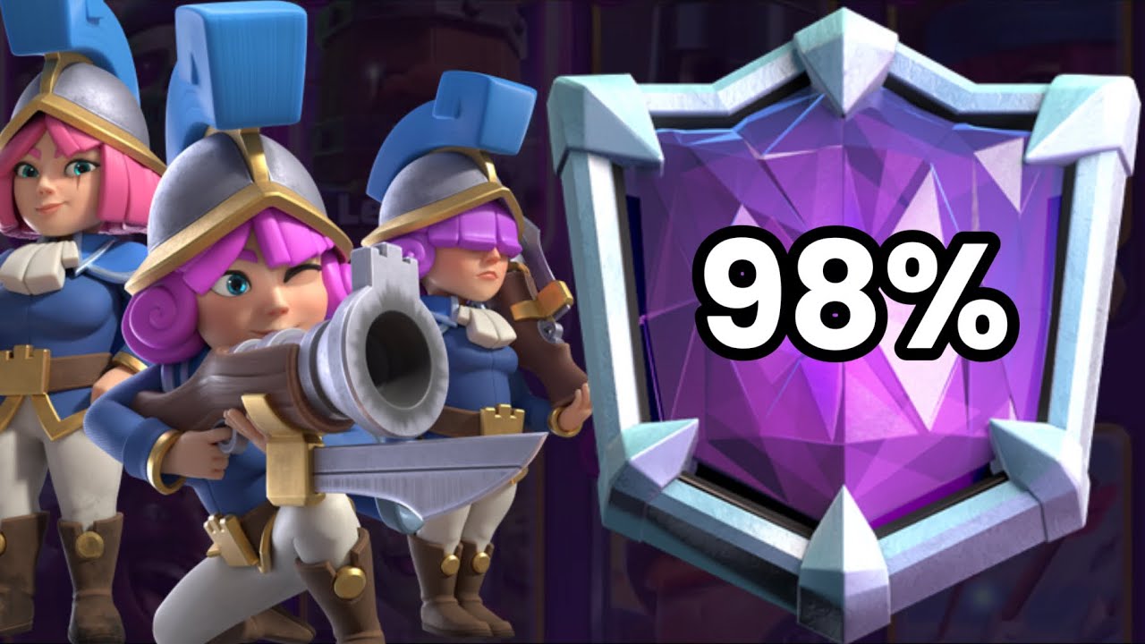 Clash Royale R63 THREE MUSKETEERS IS FREE WINS IN CLASH ROYALE! - YouTube