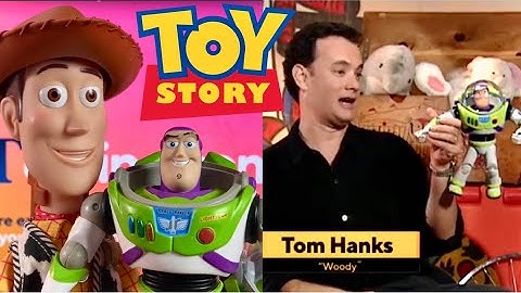 Tom Hanks and Tim Allen React To Their Toy Story Action Figures