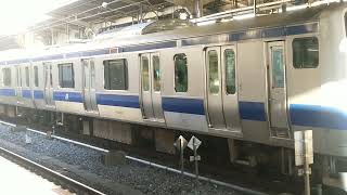 E531系0番台水カツK422編成上野駅発車