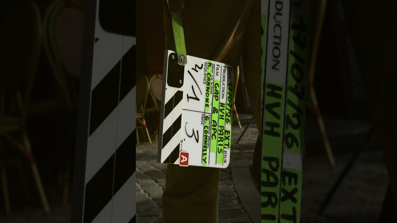 Our Gap × A.P.C film, inspired by the spirit of ’60s French Nouvelle Vague.