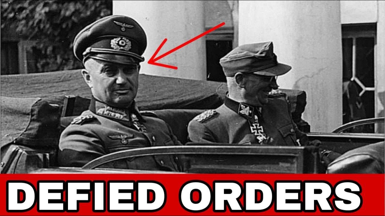 Field Marshal Model Dissolved His Army Rather Than Obey Hitler's Last Order