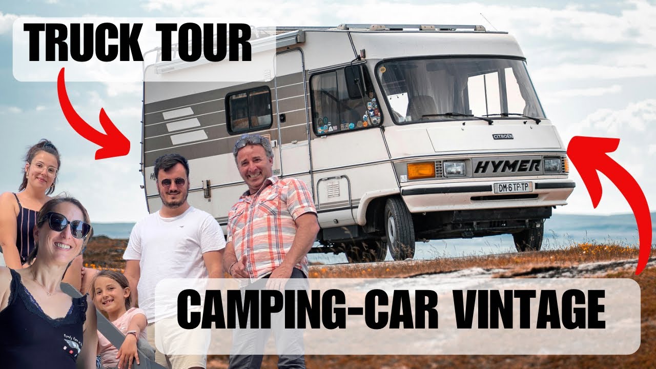 À 20 Ans, Leur Camping-Car rétro HYMER de 1993 est prêt pour un tour d’Europe ! 🚐✨