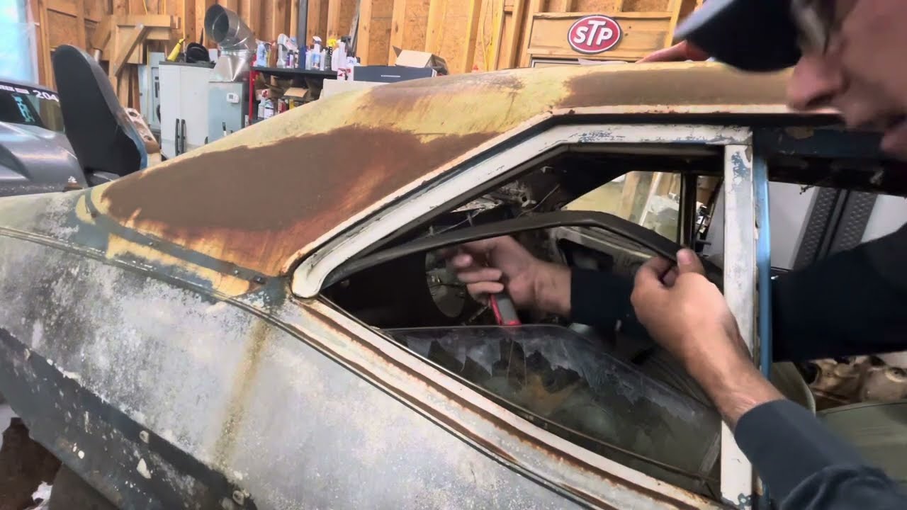 Chevy Nova Quarter Window Trim Removal