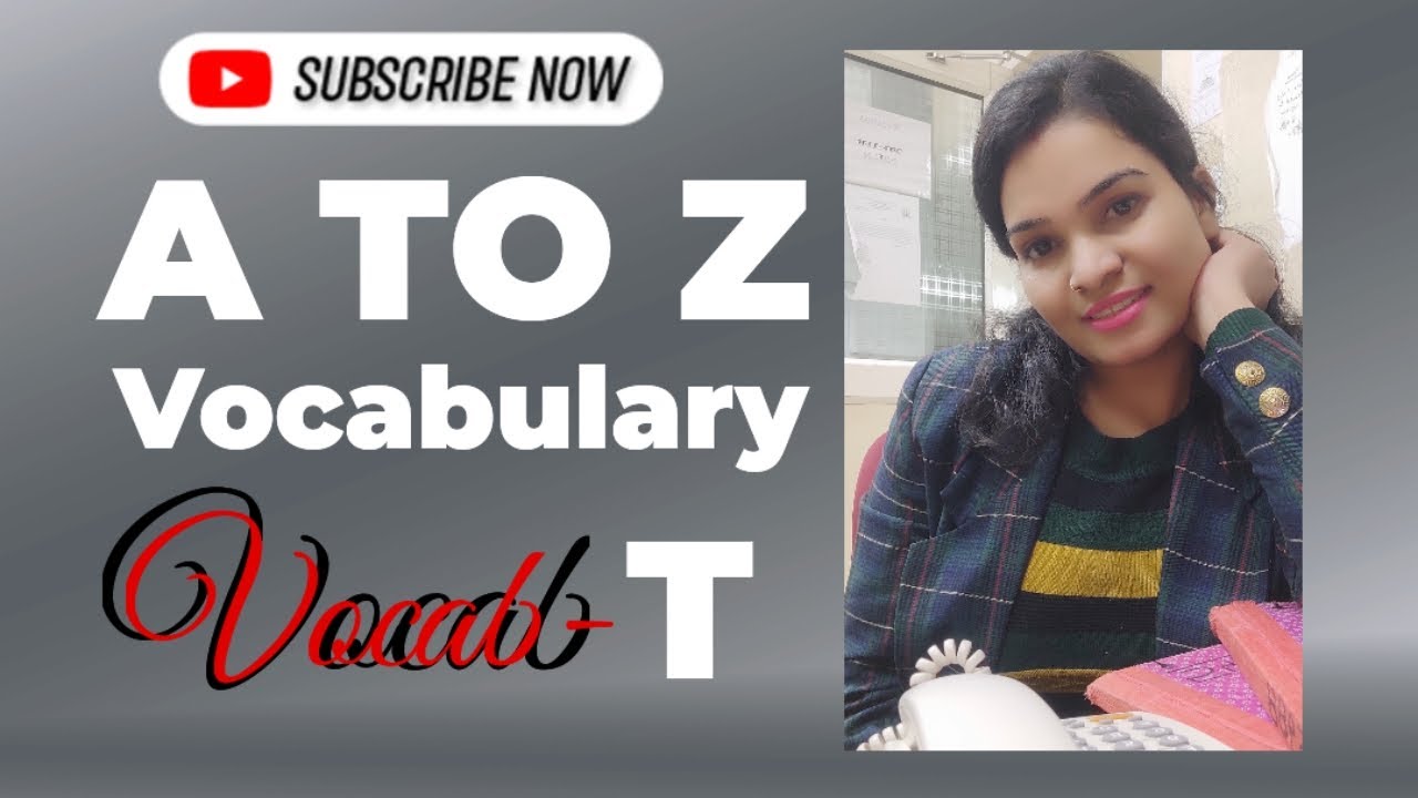 SSC CGL Mains 2026 | Master "T" Letter Vocabulary | Most Repeated Words