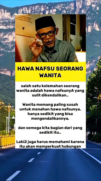 hawa nafsu seorang wanita #quotes #fromkatabijak #motivasidiri #motivasihidup