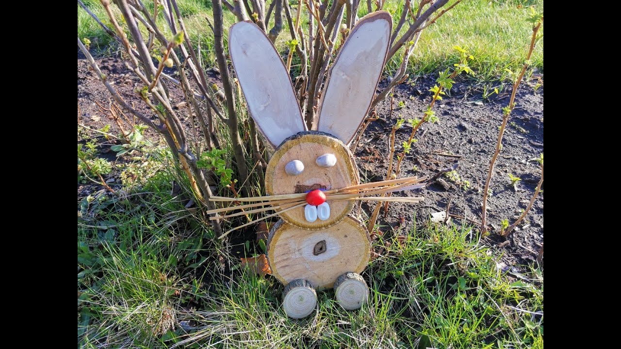 Výroba Velikonočního Dřevěného zajíce / myši