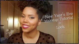 New Years Eve Makeup Tutorial Look