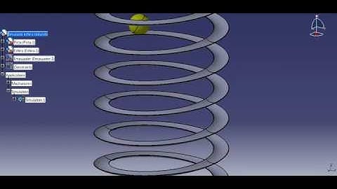 Kinematics Catia V5. sphere rolling, by Diego.avi