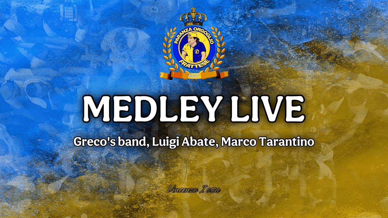 MEDLEY LIVE ORGOGLIO FRATTESE 2025 (Greco’s band, Luigi Abate, Marco Tarantino)