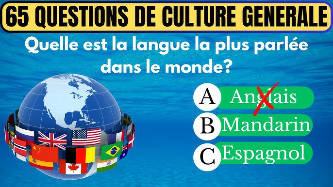 Méga-quiz de culture générale en 100 questions : jusqu'où irez-vous ? 