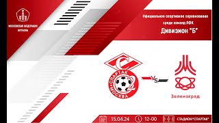 Спартак ЮМ vs Зеленоград-М