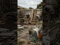 Rustic Stone Patio Backyard Transformation | Satisfying Renovation Timelapse
