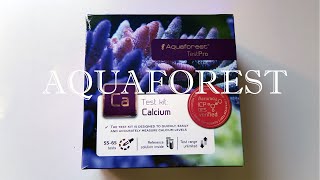Test de Calcio Aquaforest para nuestro acuario marino
