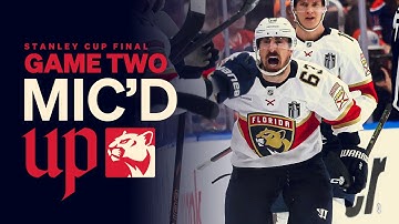 "Are you kidding me?!" | Panthers at Oilers SCF Game 2 Mic