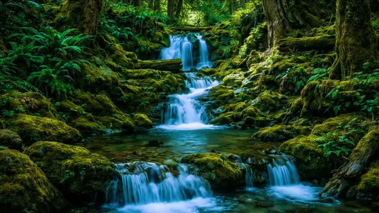 Relaxing River Sound for Deep Sleep 04