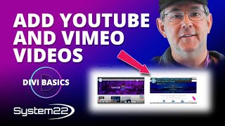 How To Add A Youtube Or Vimeo Video With The Divi Theme 👍👍👍