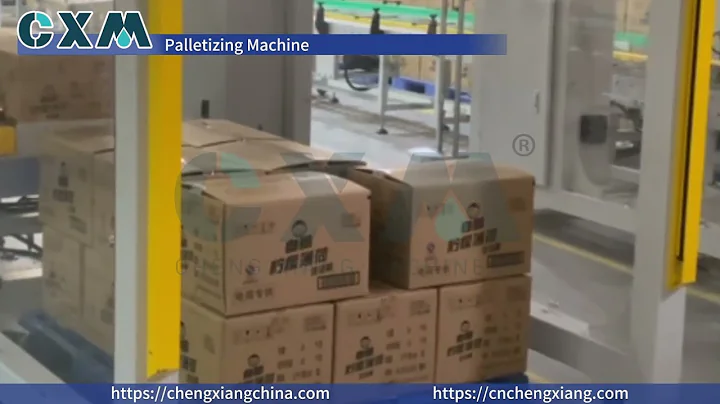 Automatic Palletizing Machine | End-of-Line Packaging Solution