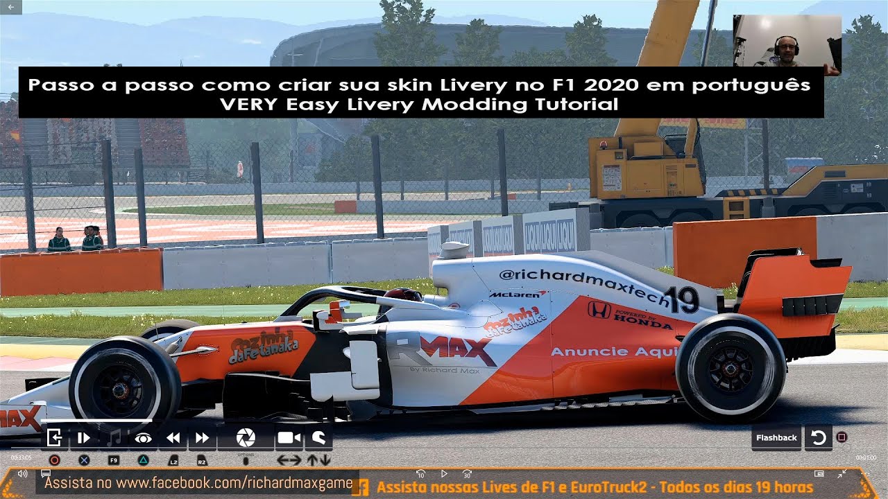 COMO INSTALAR UMA SKIN LIVERY CUSTOMIZADA NO F1 2022? 