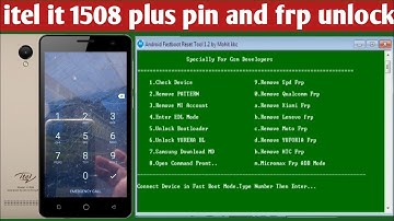 Itel it1508 plus Frp Bypass | Itel it1505 plus Google Account Bypass